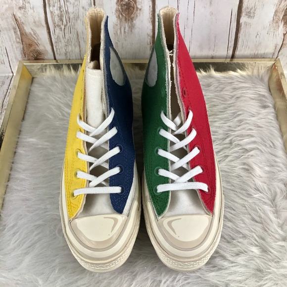 Converse Joshua Vides x Chuck 70 Hi Interchangeable Panels Multicolor Sneakers - Picture 9 of 15